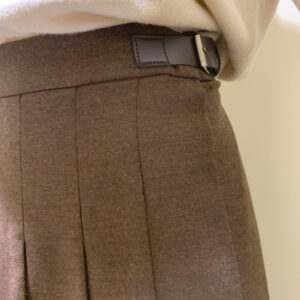 Alternative view of Gonna portafoglio in lana cioccolato Weekend Maxmara