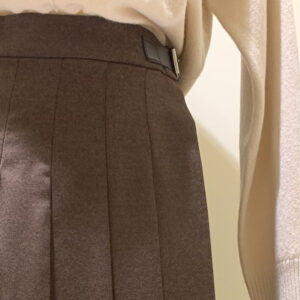 Gonna portafoglio in lana cioccolato Weekend Maxmara - immagine 4