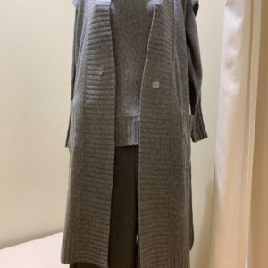Cardigan lungo smanicato Corte dei Gonzaga