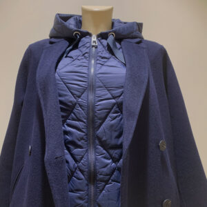 Cappotto con gilet imbottito staccabile Corte dei Gonzaga - immagine 7