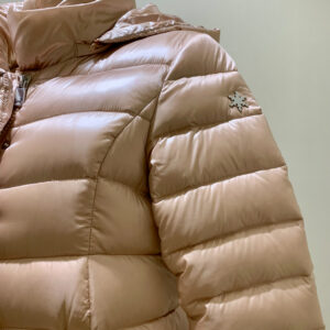 Piumino  midi beige dorato No Secrets - immagine 3