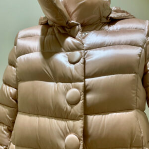Piumino  midi beige dorato No Secrets - immagine 5