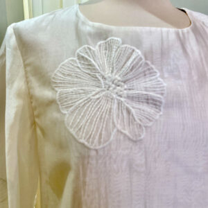 Alternative view of Blusa in voile Corte dei Gonzaga