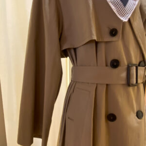 Alternative view of Trench doppiopetto in gabardina fluida Giunchi Weekend MaxMara