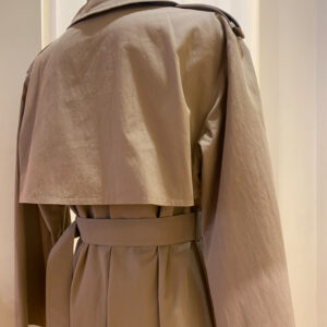 Trench doppiopetto in gabardina fluida Giunchi Weekend MaxMara - immagine 5
