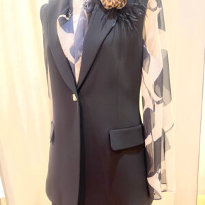 Tailleur con giacca smanicata Corte dei Gonzaga - immagine 4