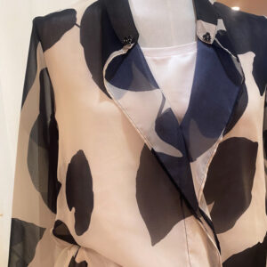 Blusa panna e nero Diana Gallesi - immagine 4