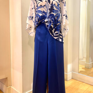 Pantalone  a palazzo in raso Diana Gallesi - immagine 3