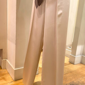 Pantalone  a palazzo in raso Diana Gallesi - immagine 4
