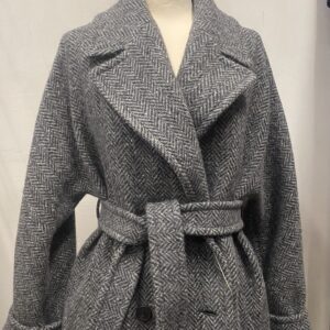 Alternative view of Cappotto lungo in tweed di mista lana Tema Weekend Maxmara