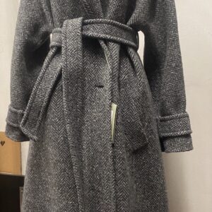 Cappotto lungo in tweed di mista lana Tema Weekend Maxmara - immagine 3