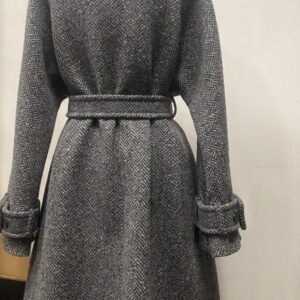 Cappotto lungo in tweed di mista lana Tema Weekend Maxmara - immagine 6