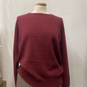 Maglia girocollo Bordeaux Diana Gallesi - immagine 5