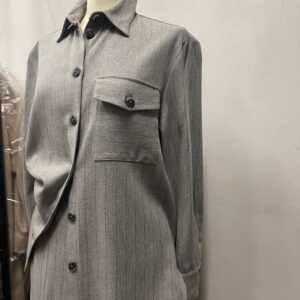 Camicia gessata con lurex Elena Mirò - immagine 7