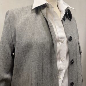 Camicia gessata con lurex Elena Mirò - immagine 3