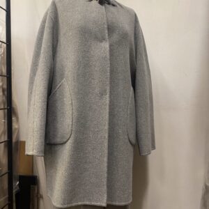 Cappotto coccon con sciarpa Elena Mirò - immagine 6