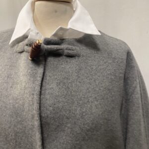 Alternative view of Cappotto coccon con sciarpa Elena Mirò