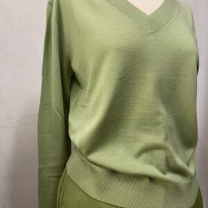 Maglia V-neck Talamo Verde Weekend Maxmara - immagine 4