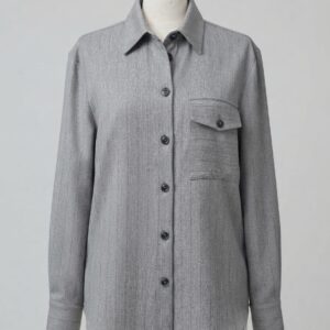 Camicia gessata con lurex Elena Mirò