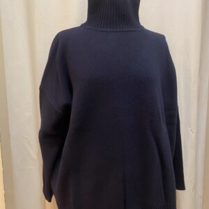 Dolcevita in filato di lana  blu WkdBorgia Weekend Maxmara