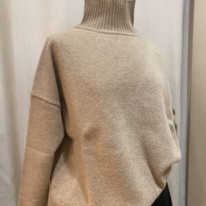 Dolcevita in filato di lana beige - WkdBorgia Weekend Maxmara - immagine 5