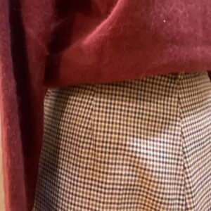 Pantalone ampio fantasia check Diana Gallesi - immagine 5
