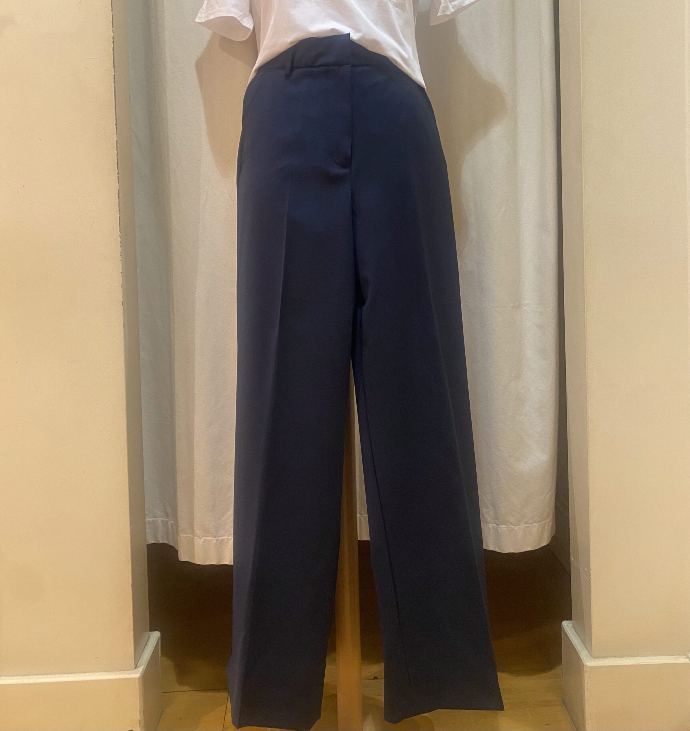 Pantalone ampio WkdVisivo Blu Weekend Maxmara