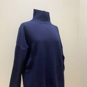 Alternative view of Maglia collo alto WkdBorgia Blu Weekend Maxmara